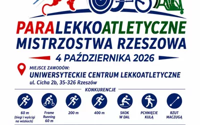 PARALEKKOATLETYCZNE MISTRZOSTWA RZESZOWA